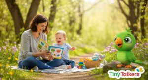 Turn Routines Like Dressing or Snack Time Into Language-Building Moments (toddler language development, language-building rou